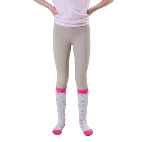 Horseware Ireland Children's Riding Tights #colour_beige