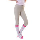 Horseware Ireland Children's Riding Tights #colour_beige