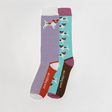 Toggi Cute Terrier Socks 2 Pack #colour_lilac-turquoise