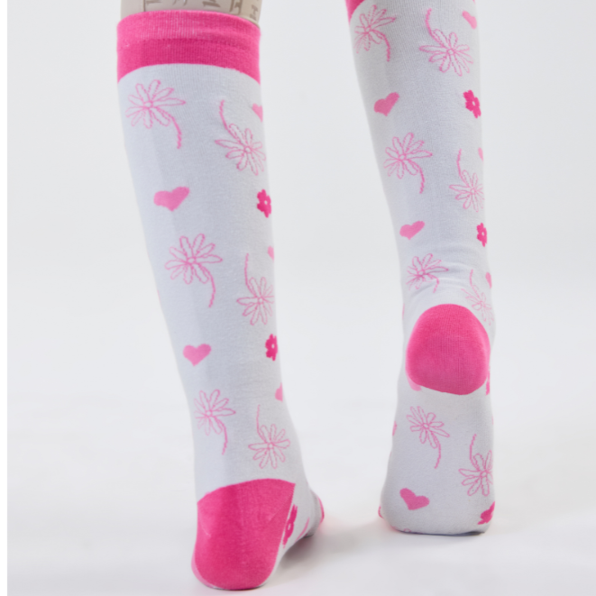 Horseware Ireland Children's Riding Socks #colour_pink
