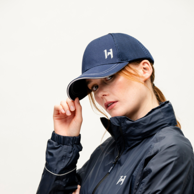 Horseware Ireland Aerfit Cap #colour_core-navy