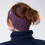 Horseware Ireland Swift Knitted Headband #colour_celstial-purple