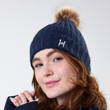 Horseware Ireland Aura Knitted Hat #colour_core-navy