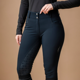 Alessandro Albanese Allora Full Seat High Rise Breech #colour_core-black