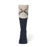 Waring Brooke Crossed Gun Socks #colour_navy-taupe
