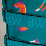 Bridleway Ontario 100g Combo Turnout Rug #colour_teal-horse