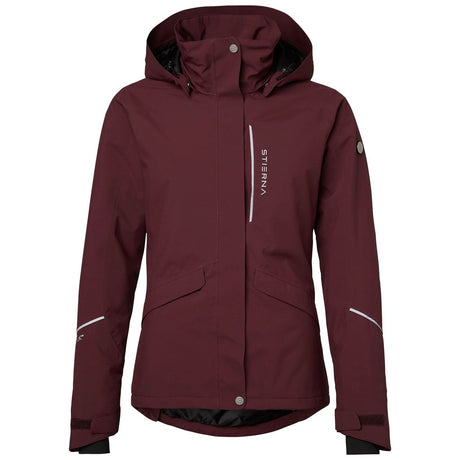 Stierna Stella Winter Jacket #colour_merlot
