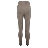 Woof Wear All Season Ladies Full Seat Riding Tights #colour_stone