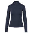 Woof Wear Ladies Long Sleeve Tech Riding Shirt #colour_navy