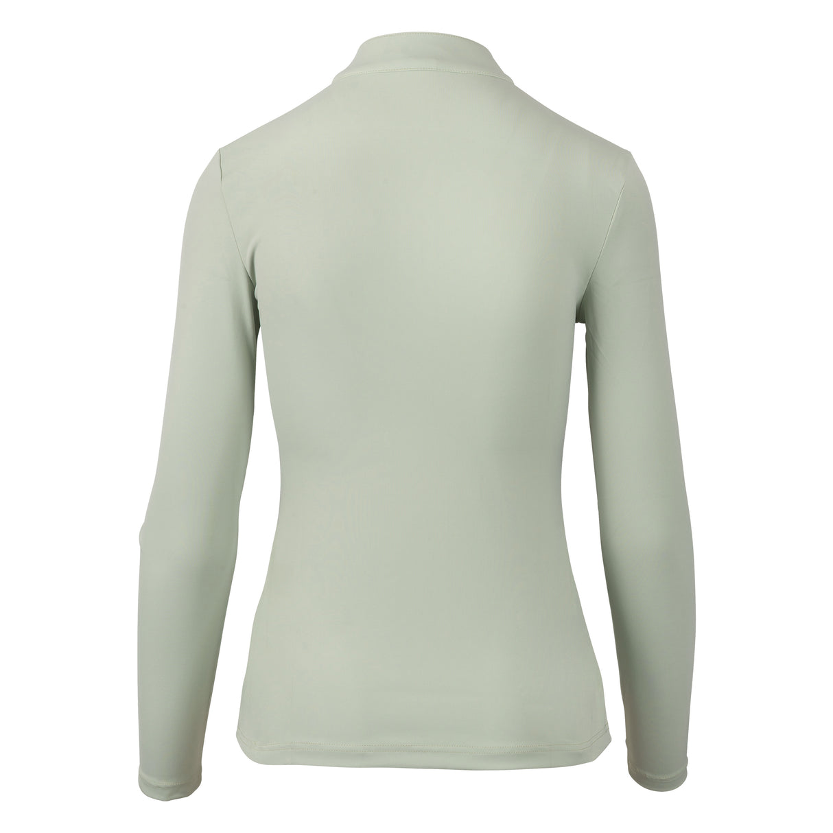 Woof Wear Ladies Long Sleeve Tech Riding Shirt #colour_sage-green