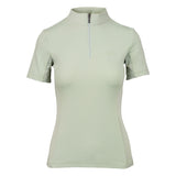 Woof Wear Ladies Short Sleeve Tech Riding Shirt #colour_sage-green