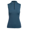 Woof Wear Ladies Sleeveless Tech Riding Shirt #colour_petrol-blue