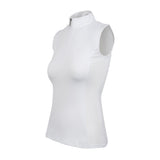 Woof Wear Ladies Sleeveless Tech Riding Shirt #colour_white