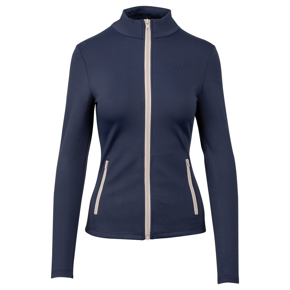 Woof Wear Ladies All Season Training Jacket #colour_navy