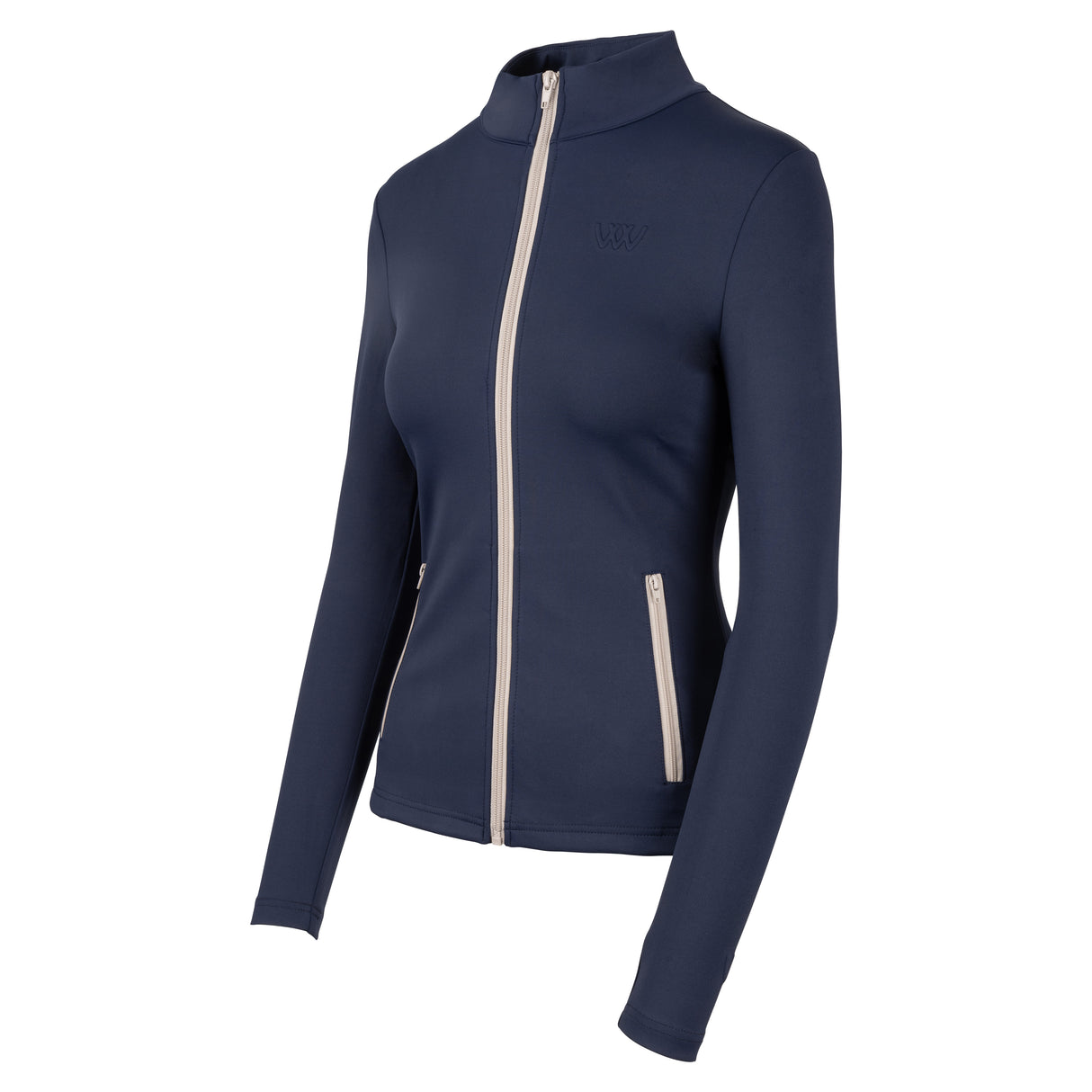 Woof Wear Ladies All Season Training Jacket #colour_navy