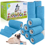 Equimed 10cm Vetwrap Pack of 12 #colour_lake-blue