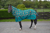 Whitaker Knutsford 150G Combo Turnout Rug #colour_teal