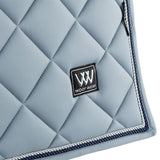 Woof Wear Vision Aura Dressage Saddle Pad #colour_steel-blue