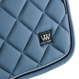 Woof Wear Vision Aura Close Contact Saddle Pad #colour_petrol-blue