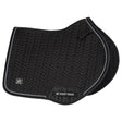 Woof Wear Herringbone Close Contact Saddle Pad #colour_black