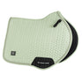 Woof Wear Herringbone Close Contact Saddle Pad #colour_sage-green