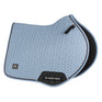 Woof Wear Herringbone Close Contact Saddle Pad #colour_steel-blue