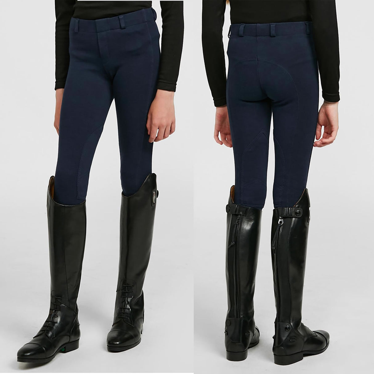 Whitaker Brightside Kids Jodhpurs #colour_navy