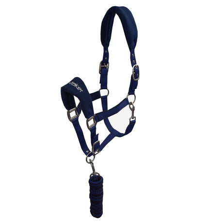 Whitaker Club Headcollar & Leadrope Set #colour_navy