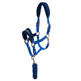 Whitaker Club Headcollar & Leadrope Set #colour_royal-blue