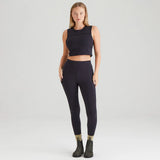 Ridgeline Ladies Infinity Leggings #colour_black-print