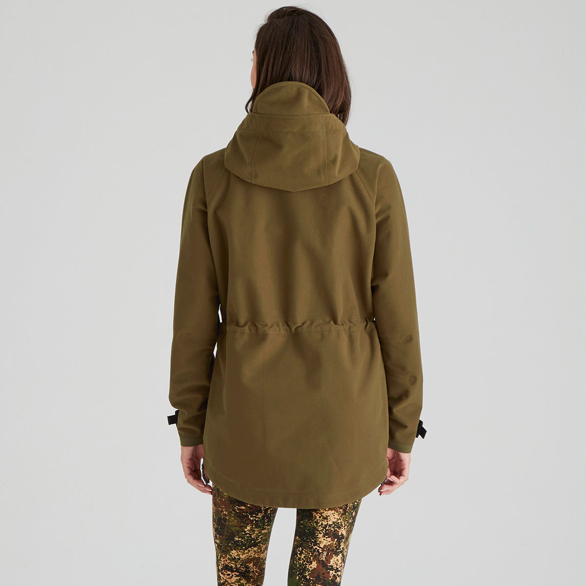 Ridgeline Womens Monsoon Classic Smock #colour_teak