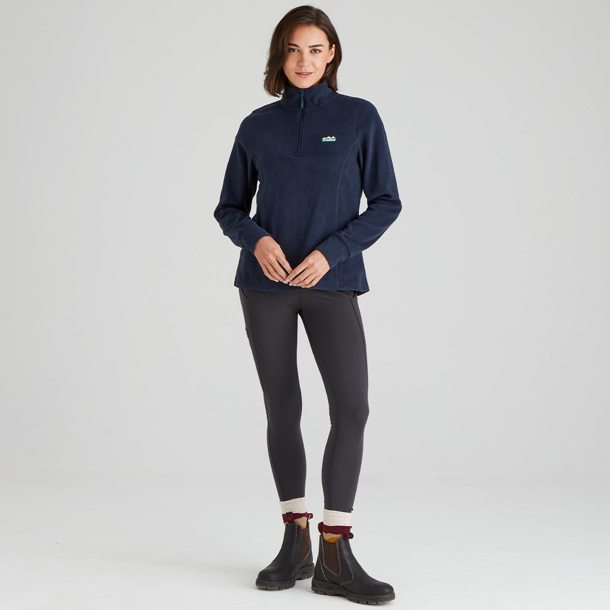 Ridgeline Womens Narvik Fleece - New #colour_navy