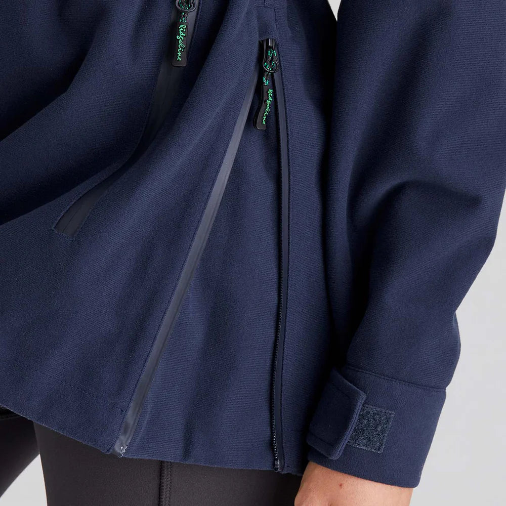 Ridgeline Womens Monsoon Nordic Smock #colour_navy