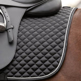 Waldhausen Horse Fashion Felix Glam Saddle Pad #colour_black