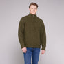 Toggi Wessex Chunky Men's Knit Sweater #colour_olive-green