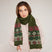 Toggi Weston Knitted Scarf #colour_moss