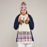 Toggi Weston Knitted Scarf #colour_winter-white