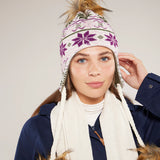 Toggi Winterton Knitted Trapper Hat #colour_winter-white