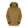 Ridgeline Womens Monsoon Classic Jacket #colour_teak
