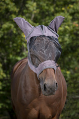Equitheme Doux Fly Mask #colour_grey