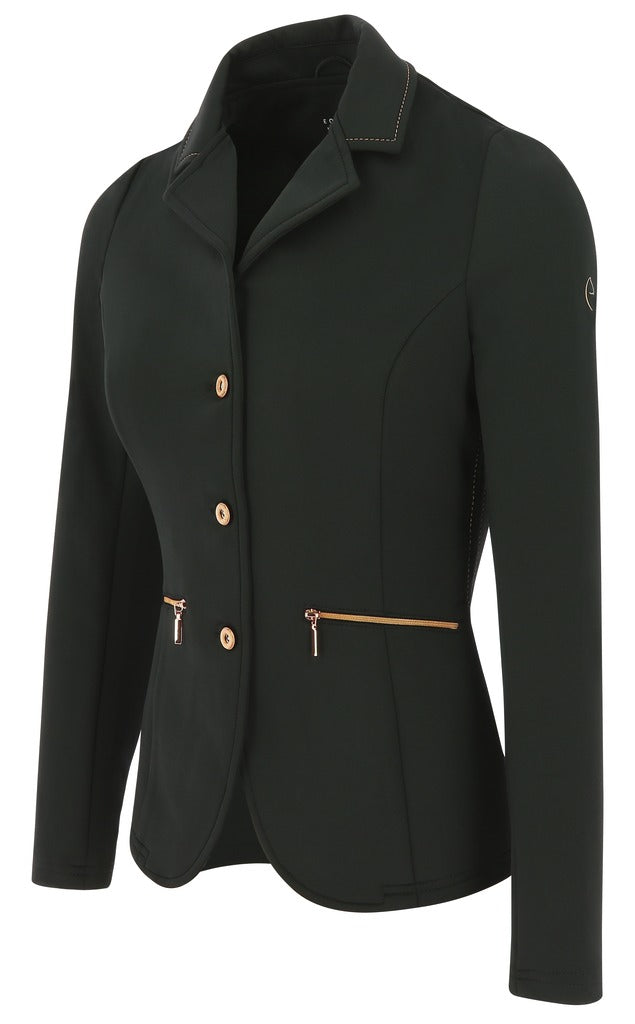 Equitheme Ladies Athens Competition Jacket #colour_black