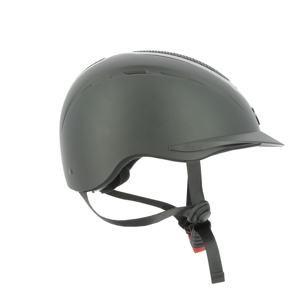 Equitheme Honey Helmet #colour_black-chrome