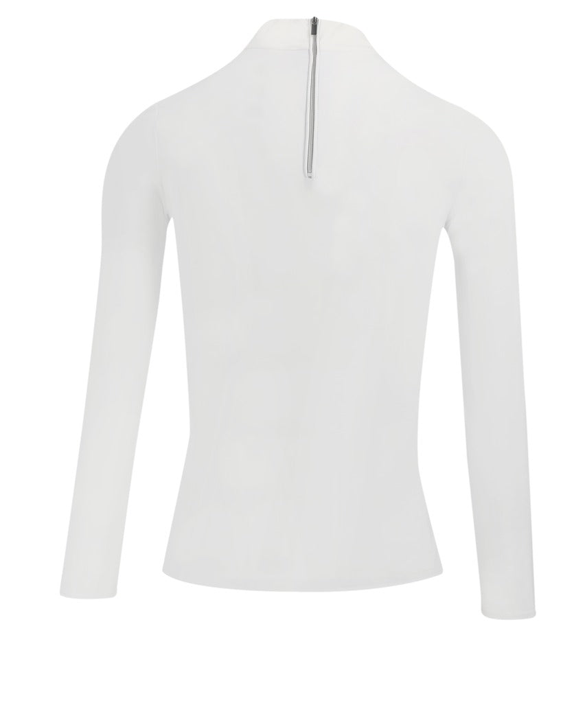 Equitheme Ladies Cabourg Polo Shirt  #colour_white