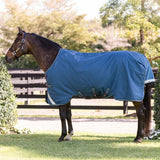 Horseware Ireland Rhino 100g Turnout Rug #colour_navy-grey-aqua-grey
