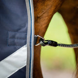 Horseware Ireland Rambo 1680D Plus Turnout 100g #colour_navy-thunderstorm-grey-silver