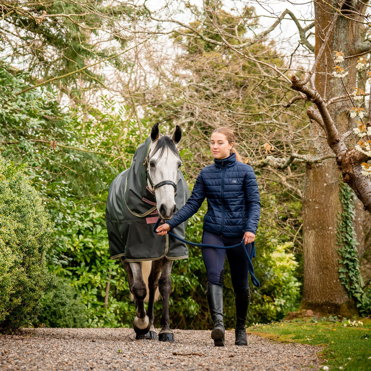 Horseware Ireland Amigo Hero 0g Turnout Rug #colour_shadow-rose-navy