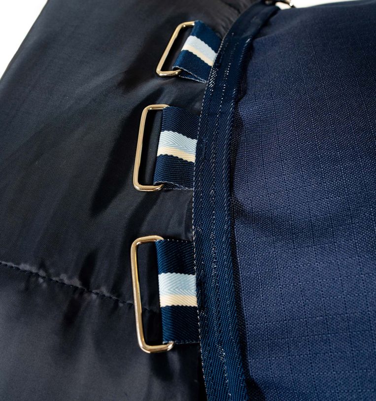 Horseware Ireland Amigo Ripstop 900D 100g Turnout Rug #colour_whitney-navy