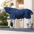 Horseware Ireland Rambo Optimo 200g Plus Stable Rug #colour_navy-thunderstorm-silver-grey