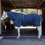 Horseware Ireland Rambo Optimo 400g Plus Stable Rug #colour_navy-thunderstorm-grey-silver