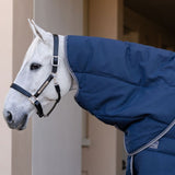 Horseware Ireland Rambo Optimo 400g Plus Stable Rug #colour_navy-thunderstorm-grey-silver